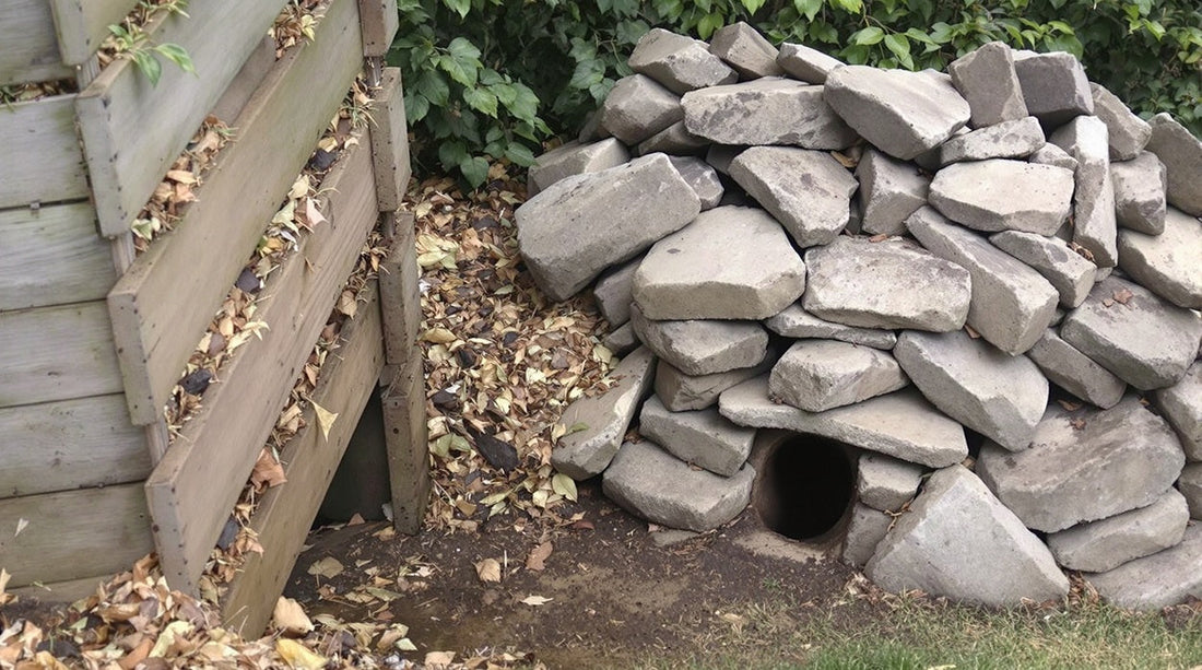 Wo leben ratten im garten : warum Komposthaufen und Steinplatten zu geheimen Rattenhotels werden