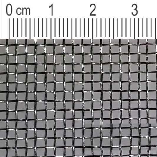 Treillis métallique en acier inoxydable maillage 2 mm (maille 10) V4A 1.4401 sur mesure