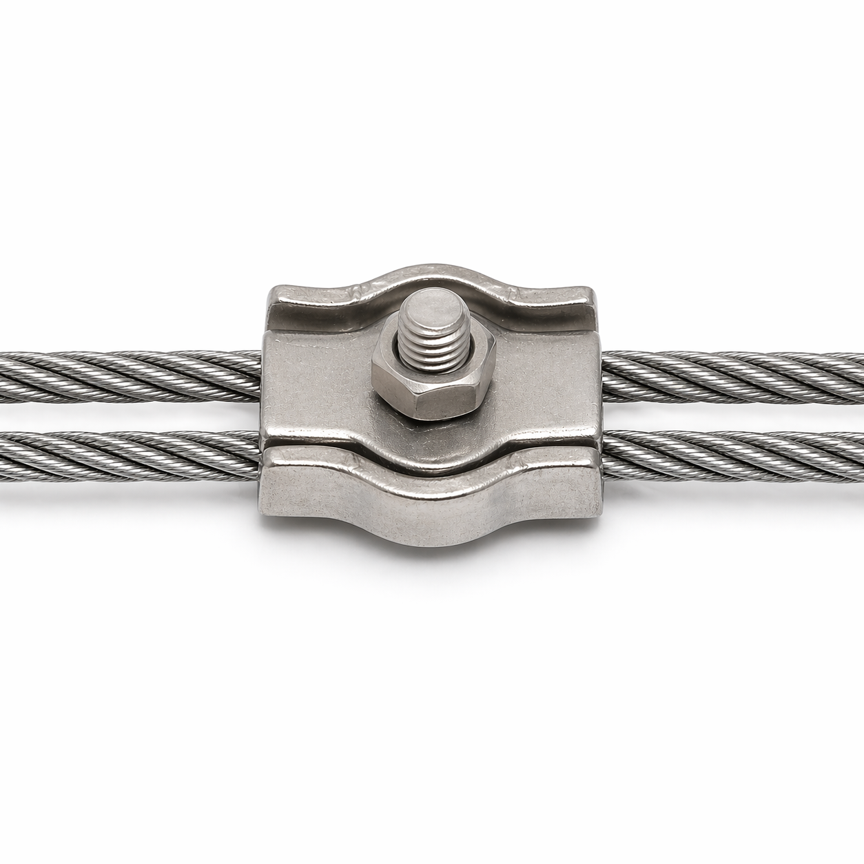 Serre-câble Simplex en inox V4A 1.4401