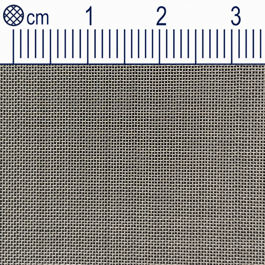 Tissu métallique inox, maille 0,25 mm (mesh 60), diamètre de fil 0,16 mm, V4A 1.4401, découpé sur mesure