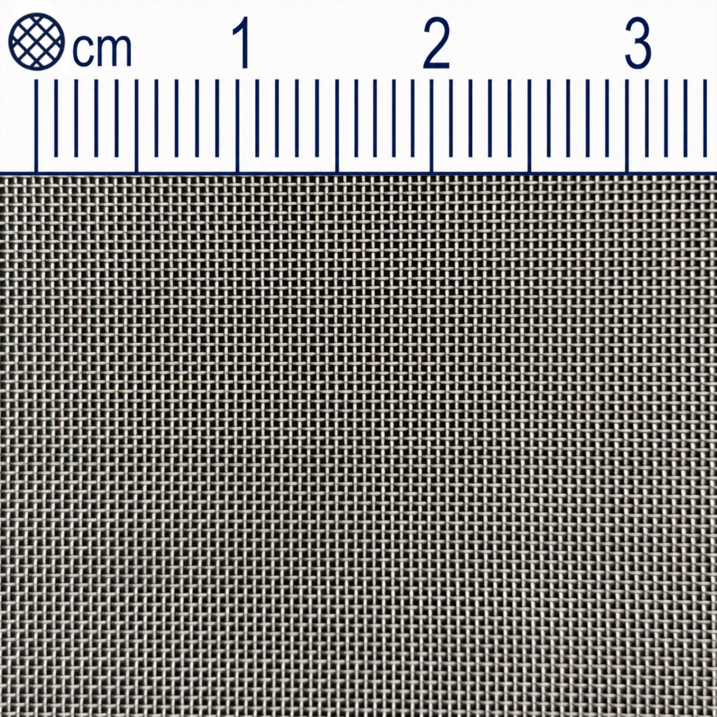 Tissu métallique inox maille 0,315 mm (Mesh 50) diamètre du fil : 0,2 mm V2A 1.4301 sur mesure