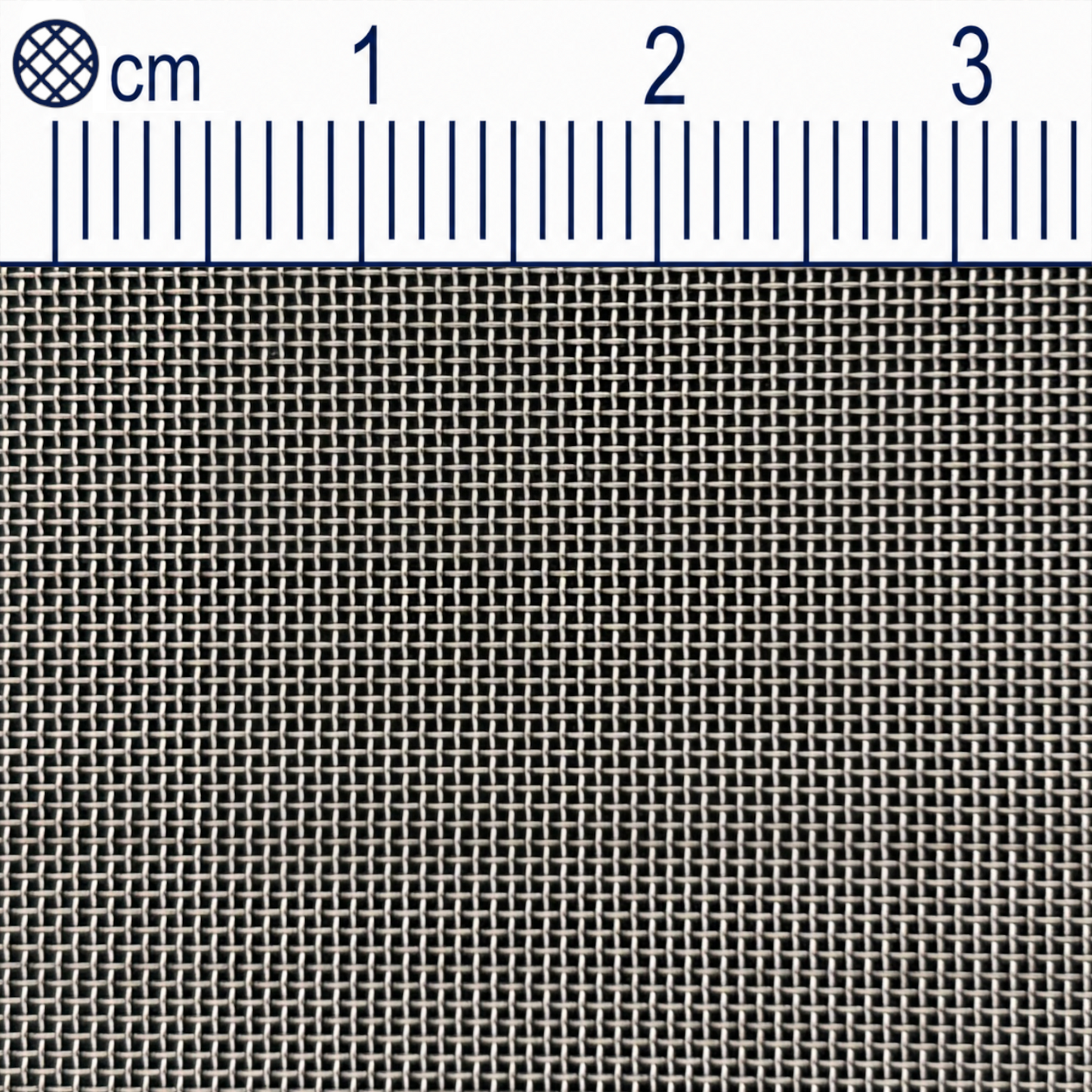 Tissu métallique inox maille 0,4 mm (Mesh 40) diamètre de fil : 0,25 mm V2A 1.4301 sur mesure