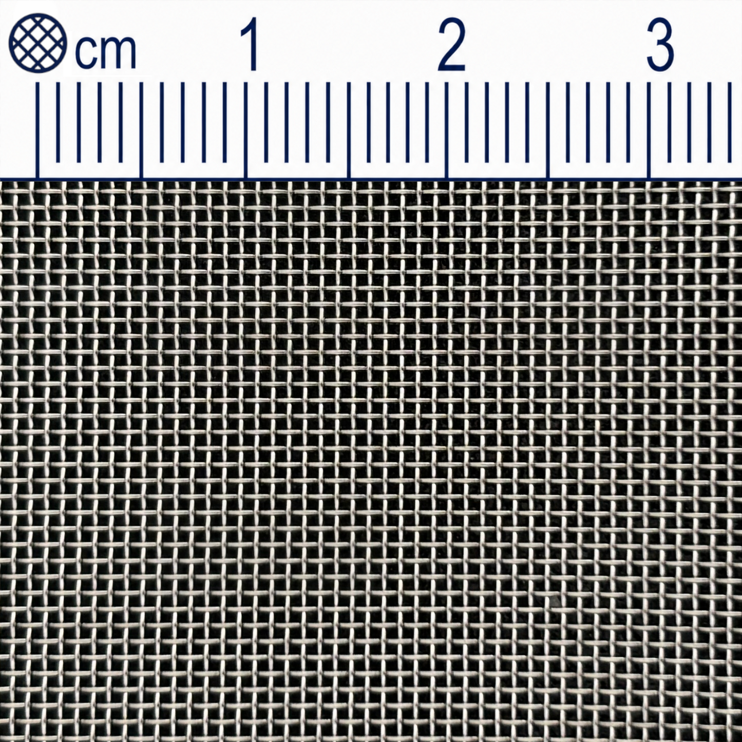 Treillis métallique en acier inoxydable maillage 0,5 mm (Maille 30) V2A 1.4301 sur mesure