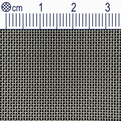 Treillis métallique en acier inoxydable maillage 0,5 mm (Maille 30) V2A 1.4301 sur mesure