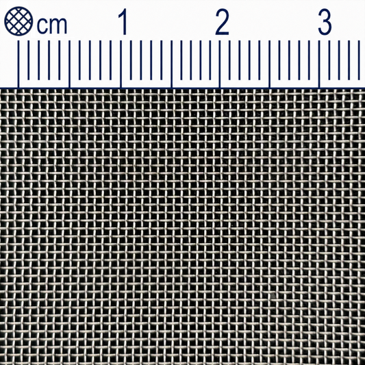 Treillis métallique en acier inoxydable maillage 0,5 mm (Maille 30) V2A 1.4301 sur mesure