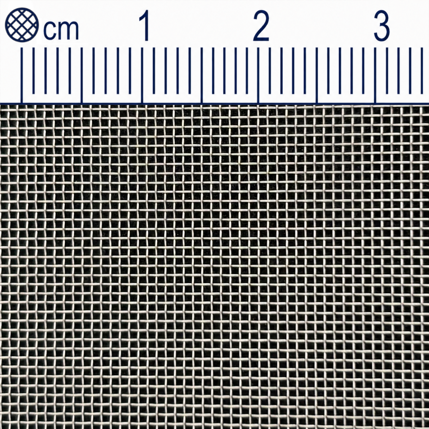 Tissu métallique inox maille 0,6 mm (Mesh 30) diamètre de fil : 0,25 mm V2A 1.4301 sur mesure