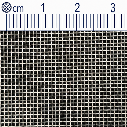 Tissu métallique inox maille 0,8 mm (Mesh 24) diamètre du fil : 0,32 mm V2A 1.4301 sur mesure
