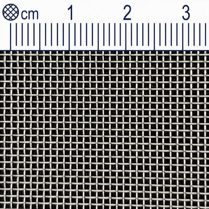 Tissu métallique inox, maille 0,87 mm (mesh 20), diamètre de fil 0,4 mm, V2A 1.4301, découpé sur mesure