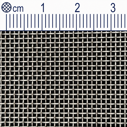 Tissu métallique inox maille 0,9 mm (Mesh 18) diamètre de fil : 0,5 mm V2A 1.4301 sur mesure