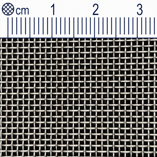 Treillis métallique en acier inoxydable maillage 0,9 mm (maille 18) V2A 1.4301 sur mesure