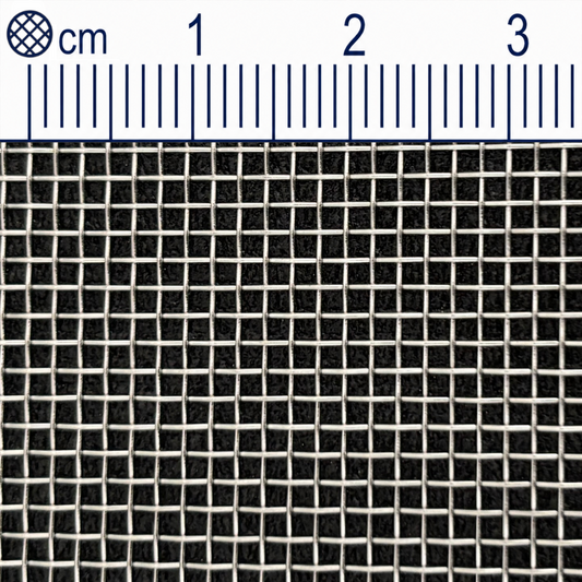 Treillis métallique en acier inoxydable maillage 1,25 mm (Maille 16) V2A 1.4301 sur mesure