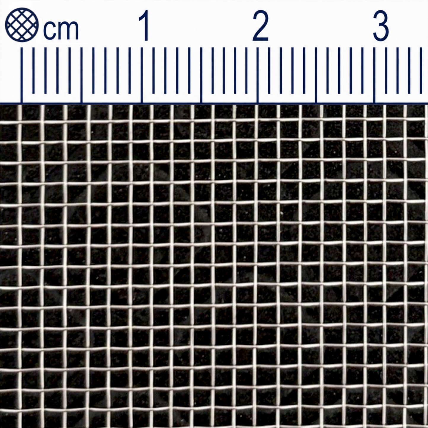 Treillis métallique en acier inoxydable maillage 1,4 mm (maille 15,4) V2A épaisseur du fil : 0,25 mm 1.4301 sur mesure