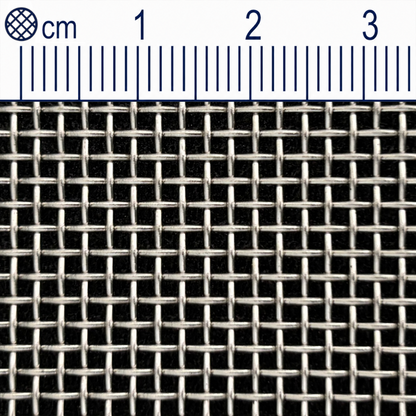 Treillis métallique en acier inoxydable maillage 1,4 mm (maille 12) Épaisseur du fil : 0,7 mm V2A 1.4301 sur mesure