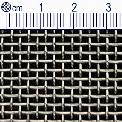 Treillis métallique en acier inoxydable maillage 1,64 mm (Maille 10) Épaisseur du fil : 0,9 mm V2A 1.4301 sur mesure