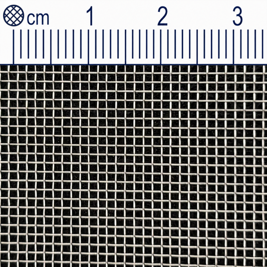Treillis métallique en acier inoxydable maillage 1 mm (maille 18) V4A 1.4401 sur mesure