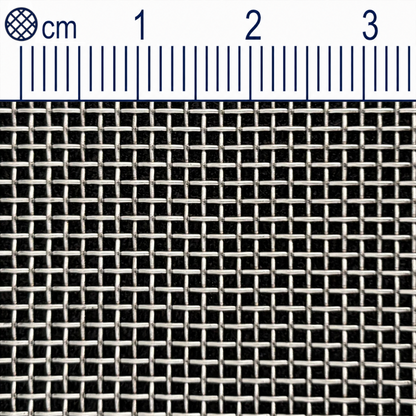 Tissu métallique inox maille 1 mm (Mesh 17) diamètre de fil : 0,5 mm V2A 1.4301 sur mesure
