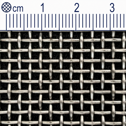Treillis métallique en acier inoxydable maillage 2,0 mm (maille 8,5) V2A épaisseur du fil : 1 mm 1.4301 sur mesure
