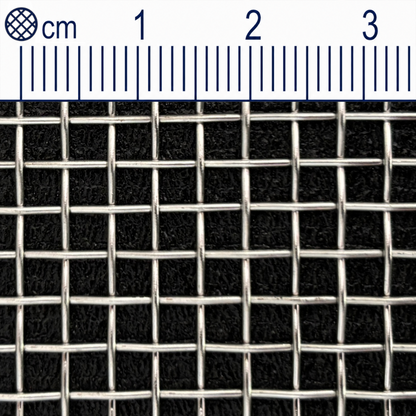 Treillis métallique en acier inoxydable maillage 3,1 mm (maille 6,5) épaisseur du fil : 0,8 mm V2A 1.4301 sur mesure