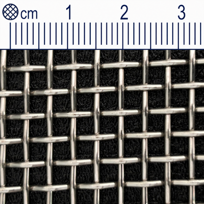 Treillis métallique en acier inoxydable maillage 3,0 mm (maille 6) Épaisseur du fil : 1,2 mm V2A 1.4301 sur mesure