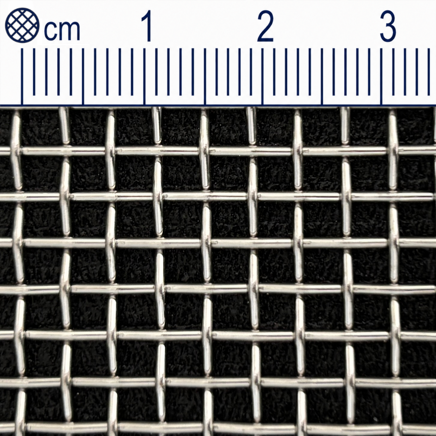 Treillis métallique en acier inoxydable maillage 3,0 mm (maille 6,35) épaisseur du fil : 1 mm V2A 1.4301 sur mesure