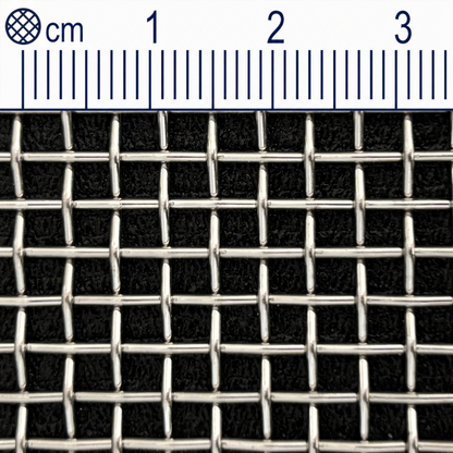 Treillis métallique en acier inoxydable maillage 3,0 mm (maille 6,35) épaisseur du fil : 1 mm V2A 1.4301 sur mesure