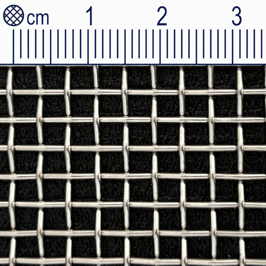 Treillis métallique en acier inoxydable maillage 3,0 mm (maille 6,35) épaisseur du fil : 1 mm V2A 1.4301 sur mesure