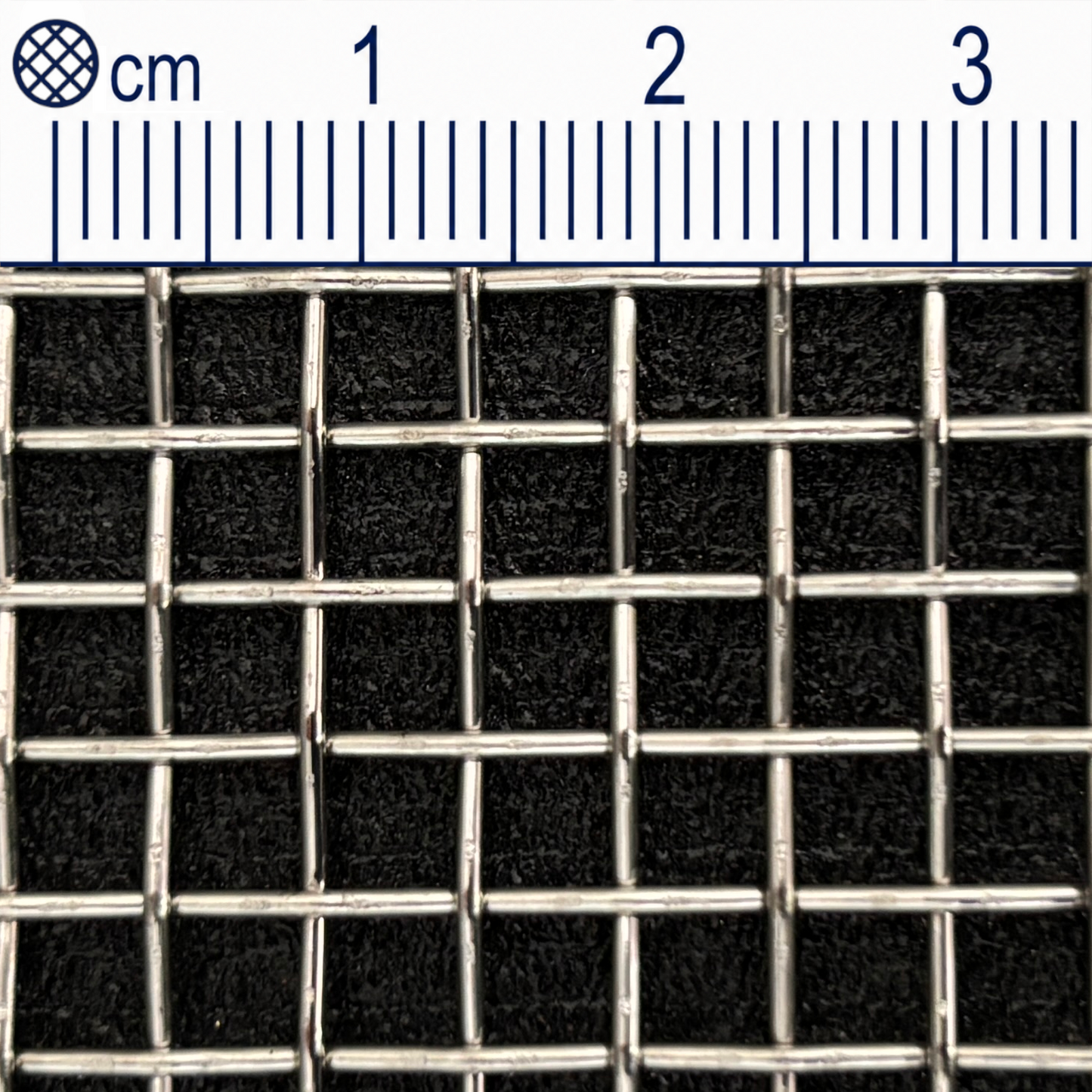Treillis métallique en acier inoxydable maillage 4,0 mm (maille 5) Épaisseur du fil : 1 mm V2A 1.4301 sur mesure
