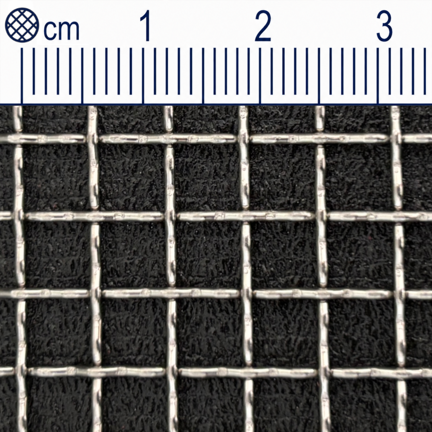Treillis métallique en acier inoxydable maillage 5,0 mm épaisseur du fil : 1 mm (maille 4,25) V2A 1.4301 sur mesure