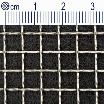 Treillis métallique en acier inoxydable maillage 5,0 mm épaisseur du fil : 1 mm (maille 4,25) V2A 1.4301 sur mesure