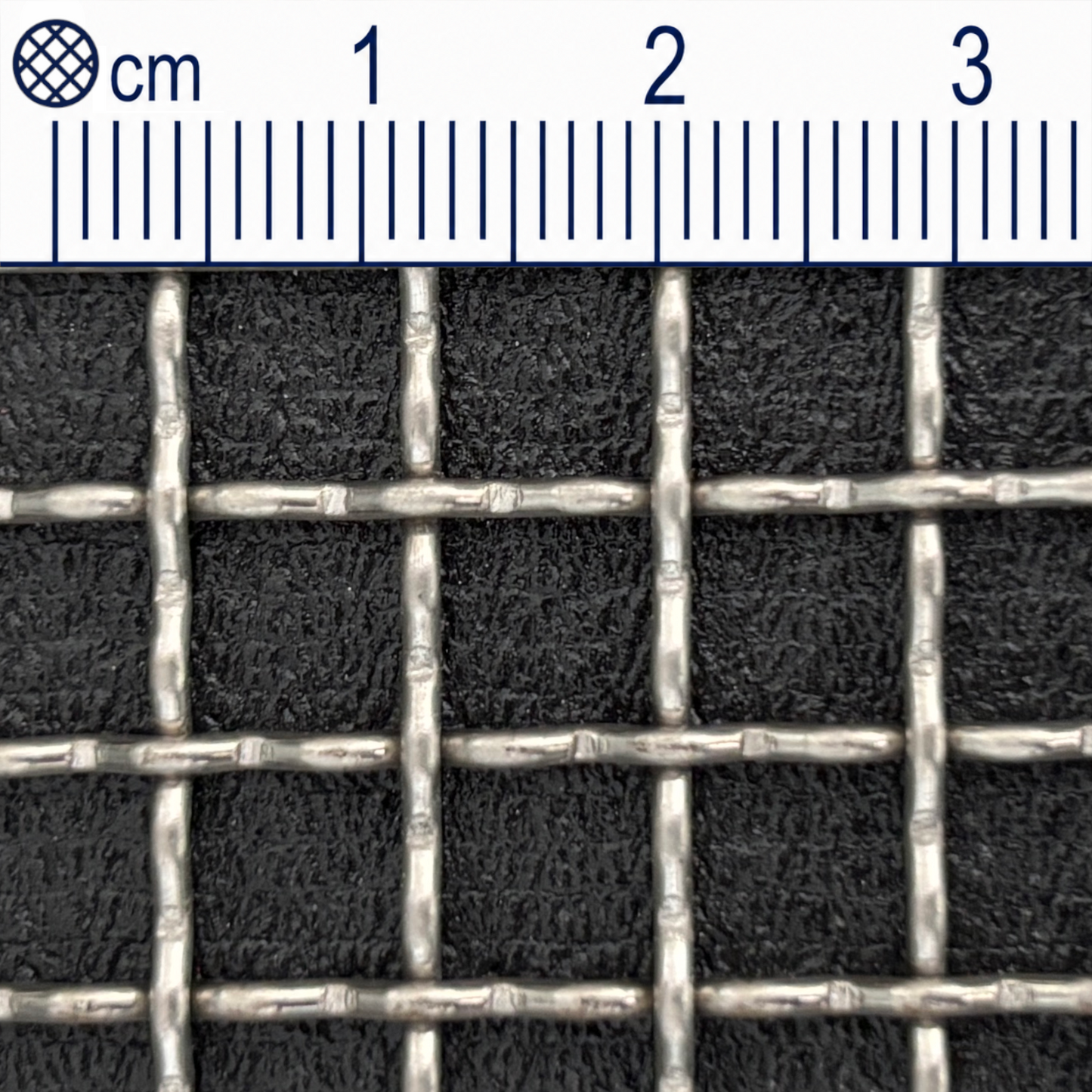 Treillis métallique en acier inoxydable maillage 7,1 mm (maille 3) Épaisseur du fil : 1,4 mm V2A 1.4301 sur mesure