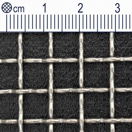 Treillis métallique en acier inoxydable maillage 7,1 mm (maille 3) Épaisseur du fil : 1,4 mm V2A 1.4301 sur mesure