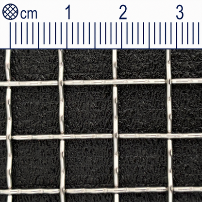 Treillis métallique en acier inoxydable maillage 8,0 mm (maille 2,8) épaisseur du fil : 1 mm V2A 1.4301 sur mesure