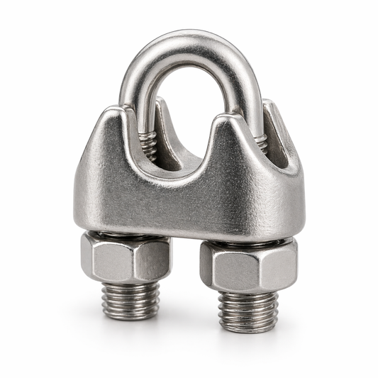 Serre-câble en acier inoxydable V4A 1.4401 DIN 741