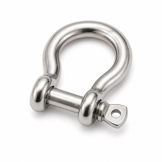 Manillon en acier inoxydable V4A, forme lyre
