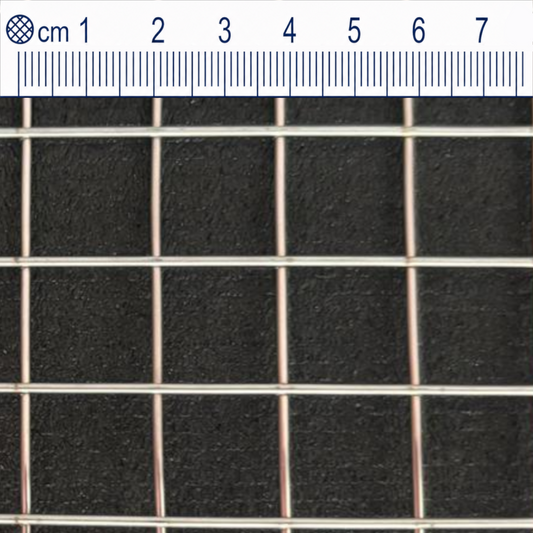 Treillis soudé en acier inoxydable maillage 19 mm épaisseur du fil 1 mm V2A 1.4301 sur mesure