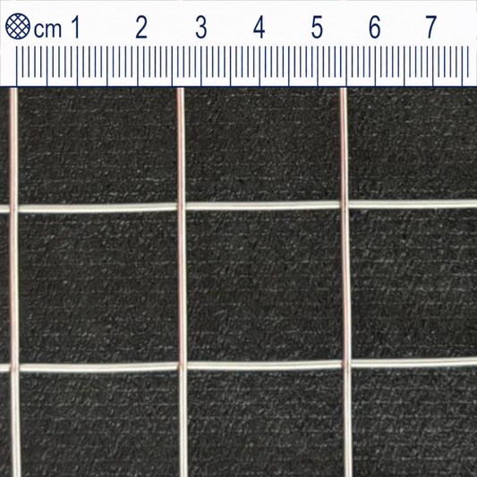 Treillis soudé en acier inoxydable maillage 25 mm épaisseur du fil 1,6 mm V2A 1.4301 sur mesure