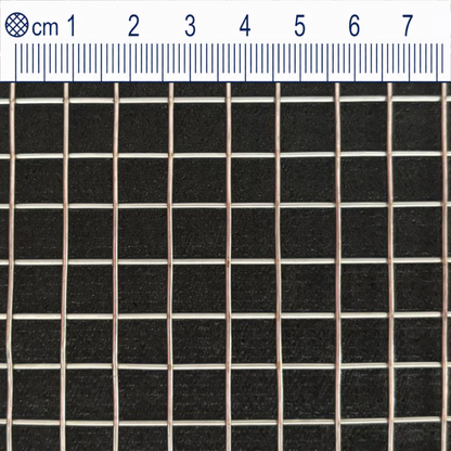 Treillis soudé en acier inoxydable maillage 7,5 mm épaisseur du fil 1 mm V2A 1.4301 sur mesure