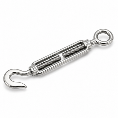 Spannschloss DIN 1480 Edelstahl V4A 1.4401 Auge – Haken