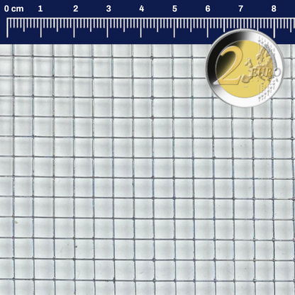 Grillage anti rongeur, rouleau galvanisé, maillage 6 x 6 mm, épaisseur du fil 0,6 mm