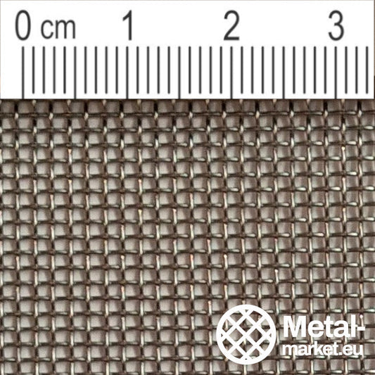 Drahtgewebe Edelstahl Maschenweite 1 mm (Mesh 17) V2A 1.4301 nach MaßDrahtgewebe Edelstahl Maschenweite 1 mm (Mesh 17) V2A 1.4301 Drahtstärke: 0,5 mm
Hochwertige Edelstahlgewebe in V2A für Sie individuell konfektioniert und versendet.