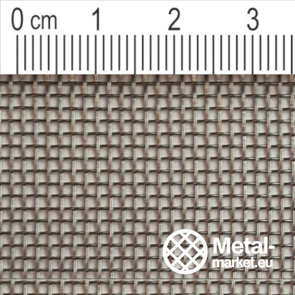 Treillis métallique en acier inoxydable maillage 1,25 mm (Maille 16) V2A 1.4301 sur mesure
