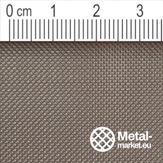 Treillis métallique en acier inoxydable maillage 0,4 mm (Maille 40) V4A 1.4401 sur mesure